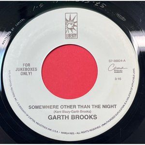 Garth Brooks Somewhere Other Than the Night / Mr Right 45 Country Liberty